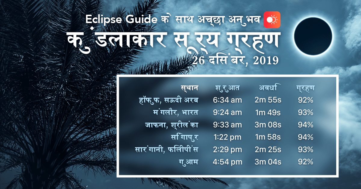 ग्रहण गाइड - iOS और Android के लिए खगोल विज्ञान ऐप